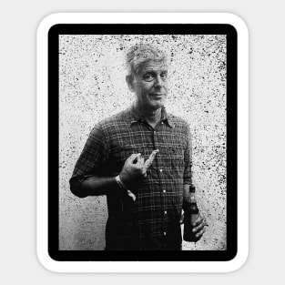 Vintage Anthony Bourdain Legendary Chef Sticker